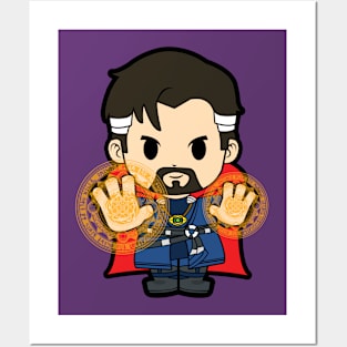 dr strange chibi Posters and Art